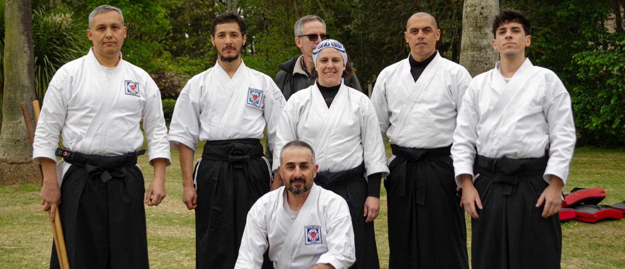 Alumnos y senseis de Iwama Shinshin Aiki Shuren Kai Uruguay